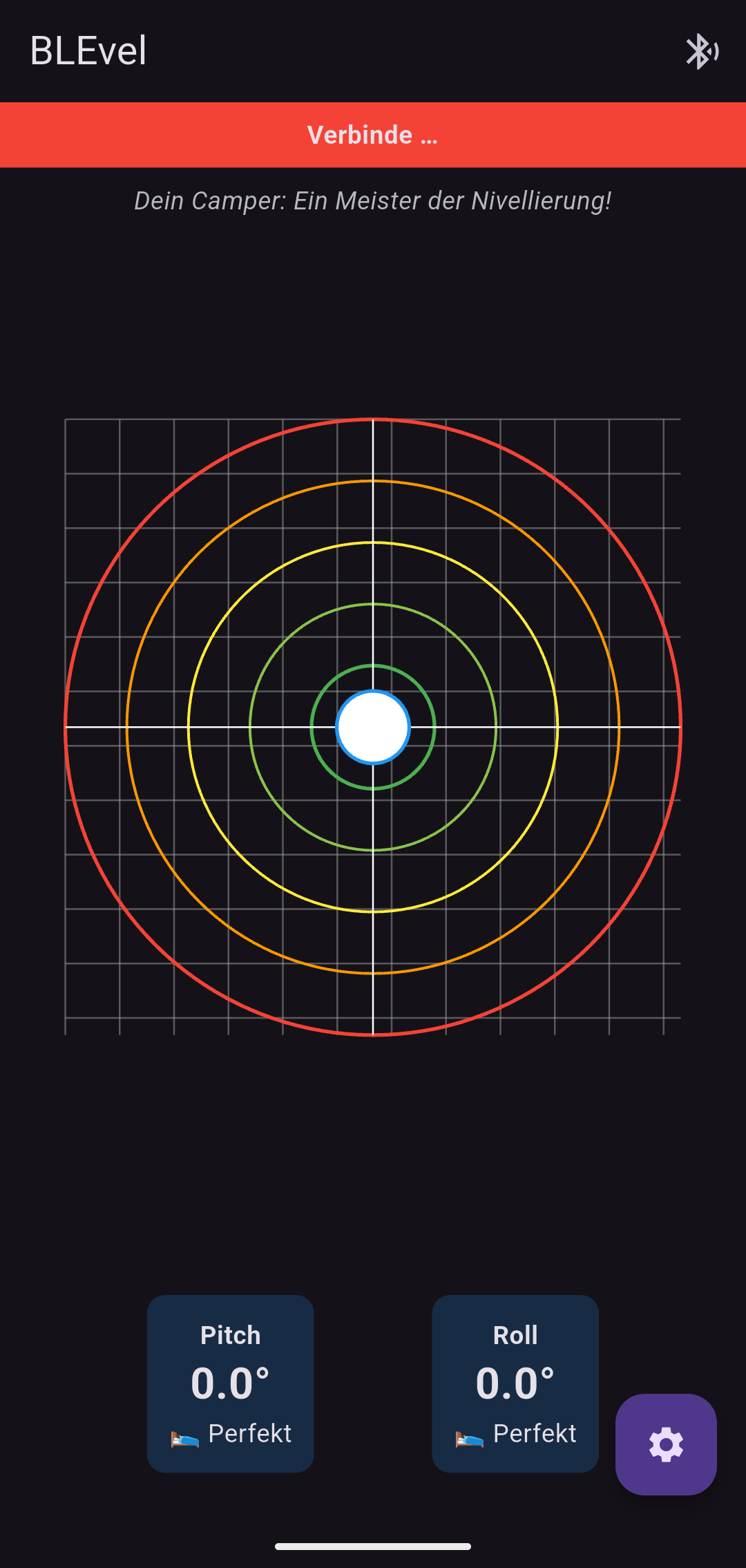 BLEvel Homescreen